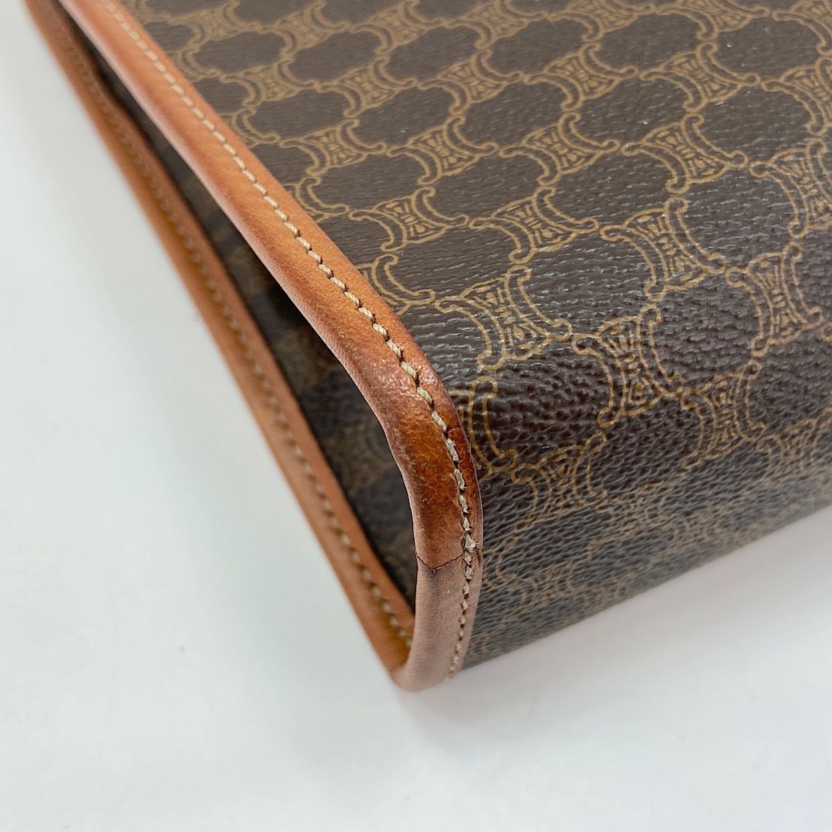 Celine Clutch Macadam Brown — view 7