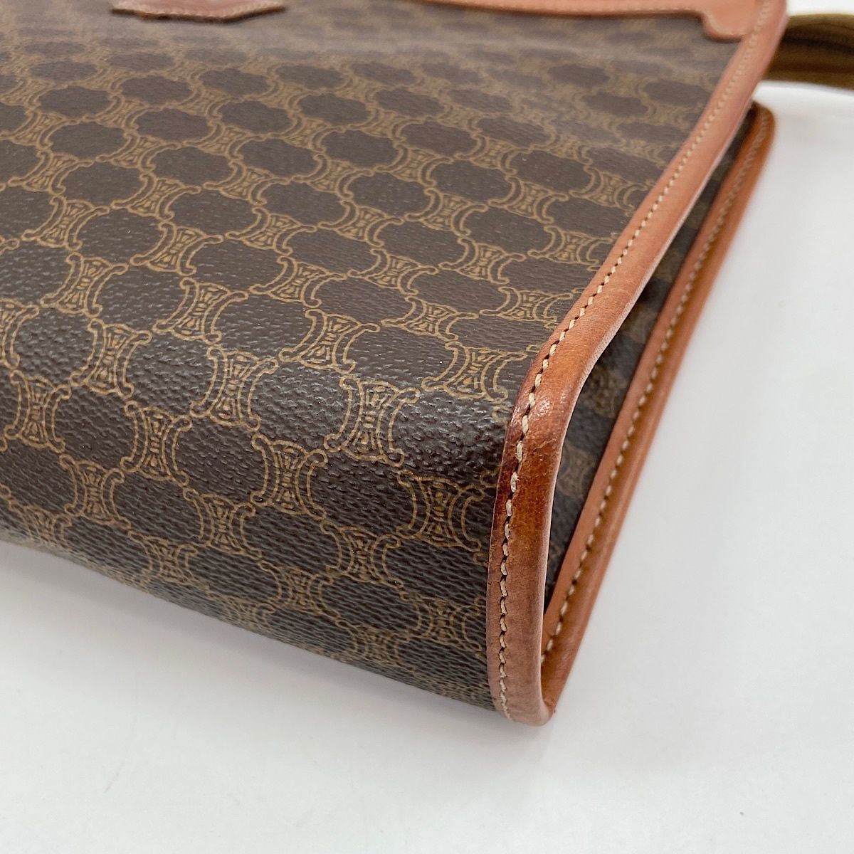 Celine Clutch Macadam Brown — view 6