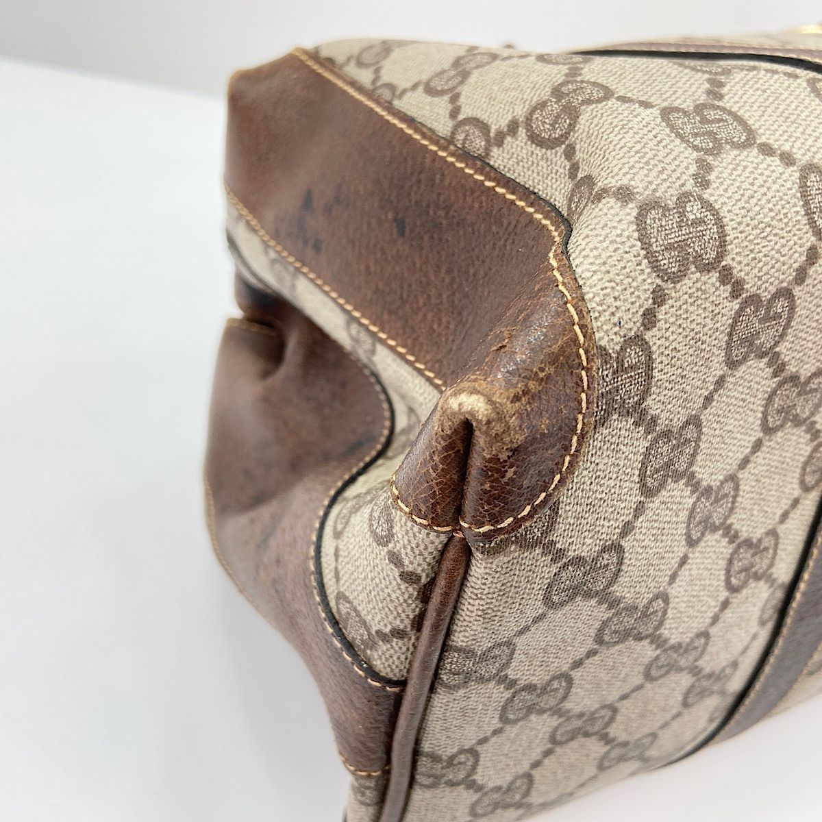 Gucci Boston Bag Travel Bags Brown — view 9