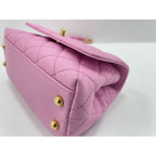 Chanel Handbag Coco Handle Quilted — view 8