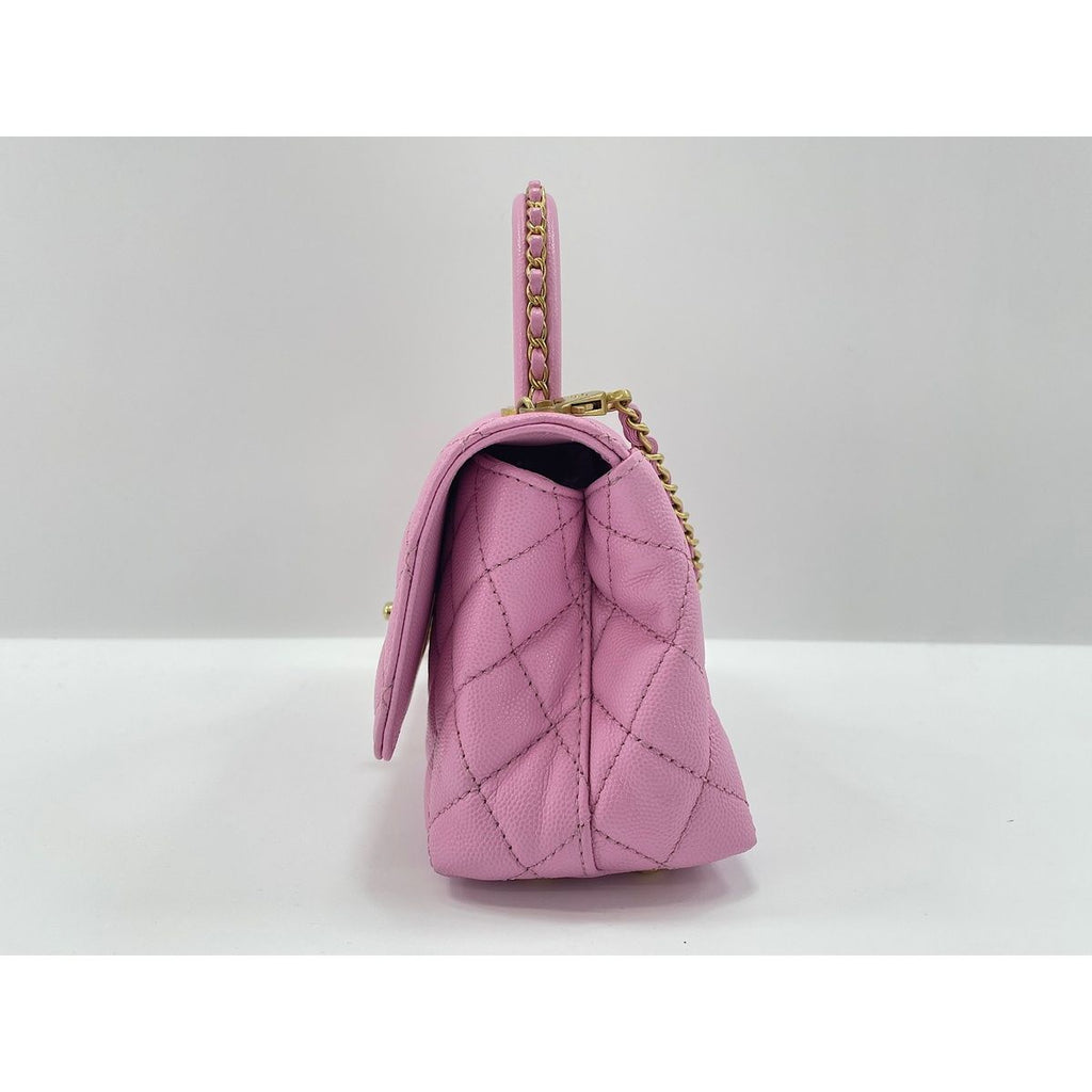 Chanel Handbag Coco Handle Quilted — view 5