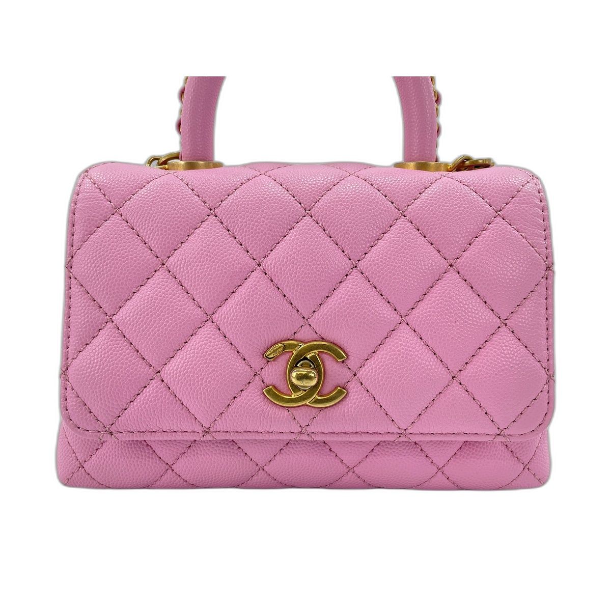Chanel Handbag Coco Handle Quilted — view 2