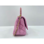 Chanel Handbag Coco Handle Quilted — view 6