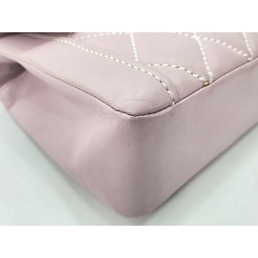 Chanel Handbag Quilted Pink — view 7