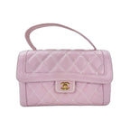 Chanel Handbag Quilted Pink