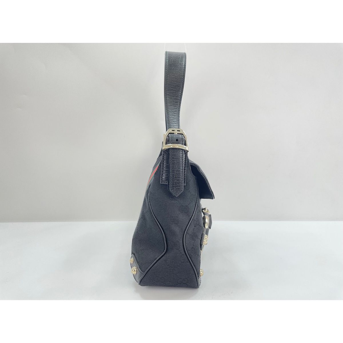 Gucci Handbag Horsebit Black — view 6