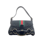 Gucci Handbag Horsebit Black