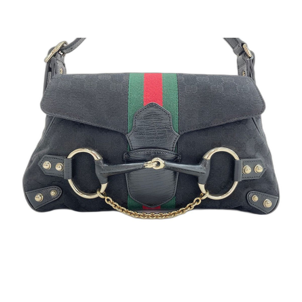 Gucci Handbag Horsebit Black — view 2