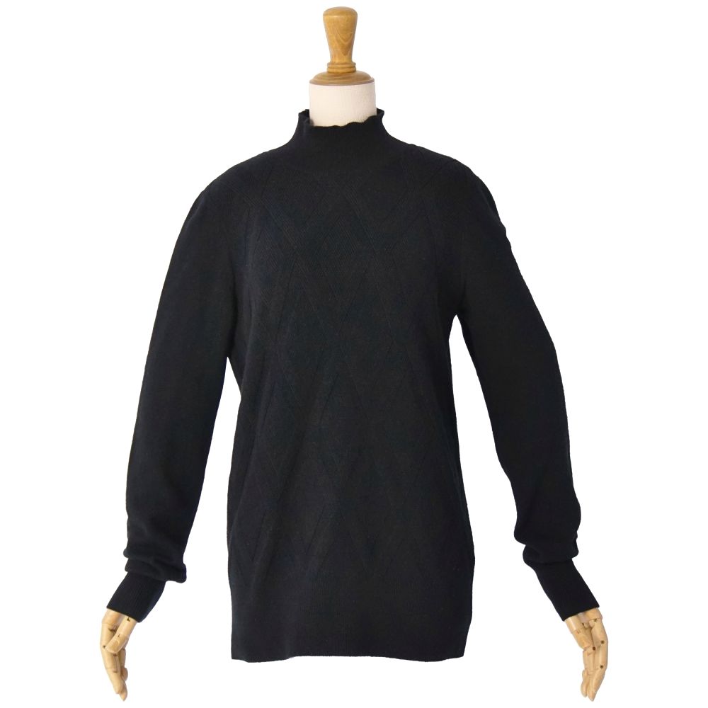 Hermes Knit High Neck Sweater Long Sleeve — view 3