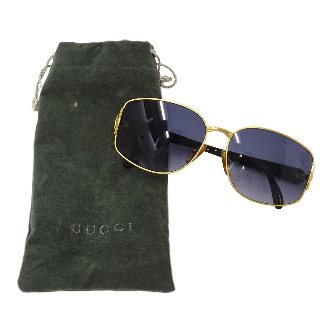 Gucci Sunglasses Blue Black S Gradient Eyewear — view 8