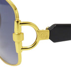 Gucci Sunglasses Blue Black S Gradient Eyewear — view 7
