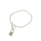 Hermes Amulette Cadena Bracelet 925 Sterling Silver — view 3