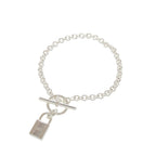 Hermes Amulette Cadena Bracelet 925 Sterling Silver
