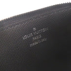 Louis Vuitton Coin Card Holder Taigarama Monogram Eclipse Taiga IC Black Case — view 5