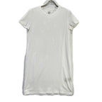 Hermes White Print Cotton Dress 38