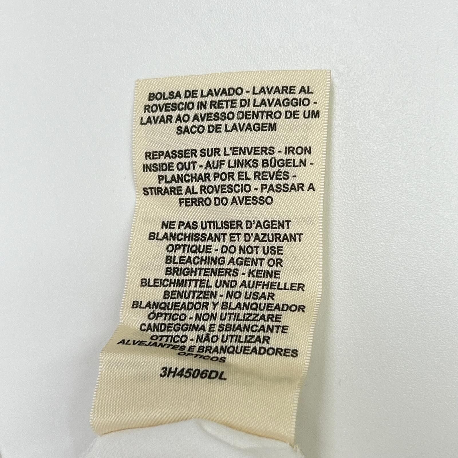 Hermes White Print Cotton Dress 38 — view 5