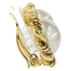 Chanel Pearl Round Earring — view 4