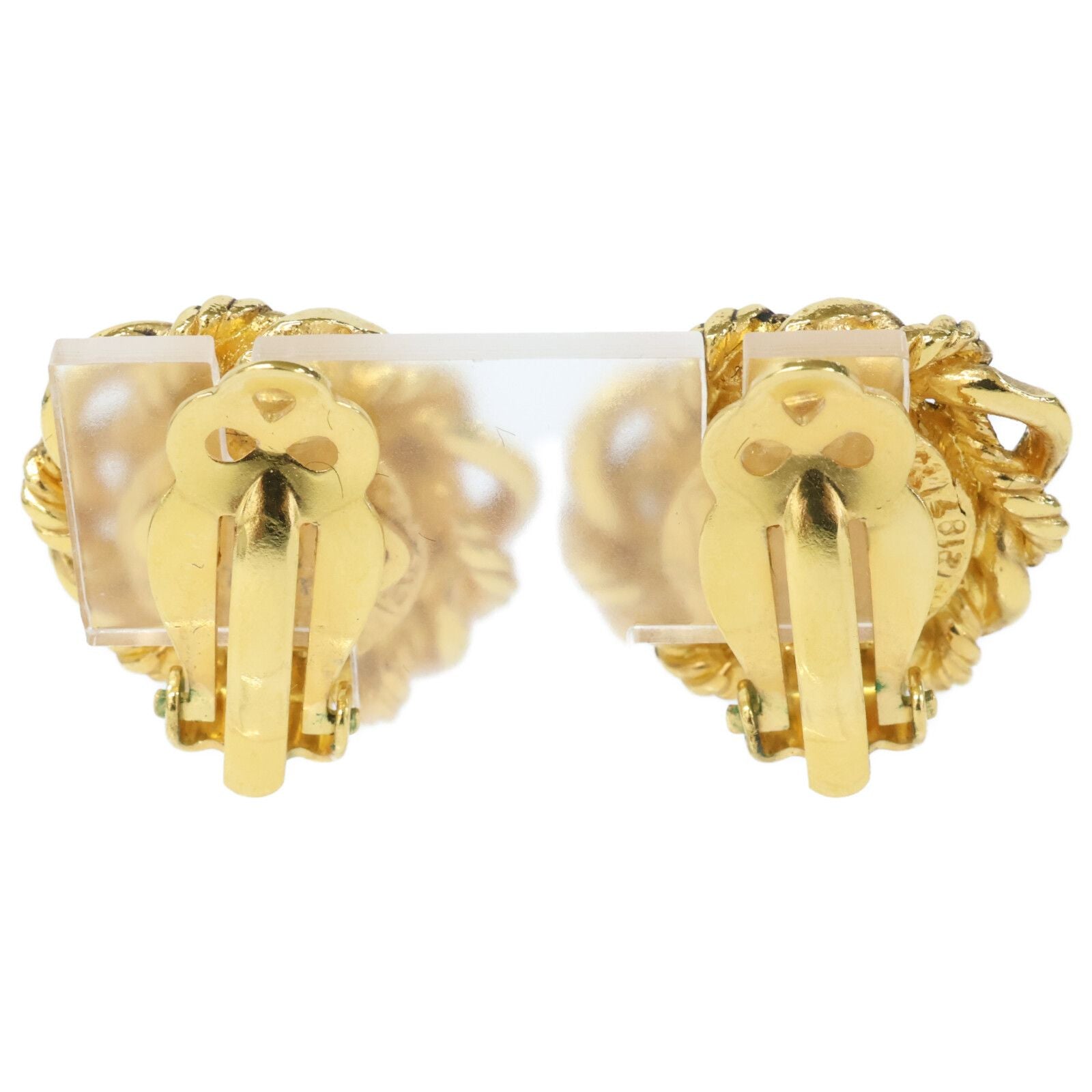 Chanel Pearl Round Earring — view 3