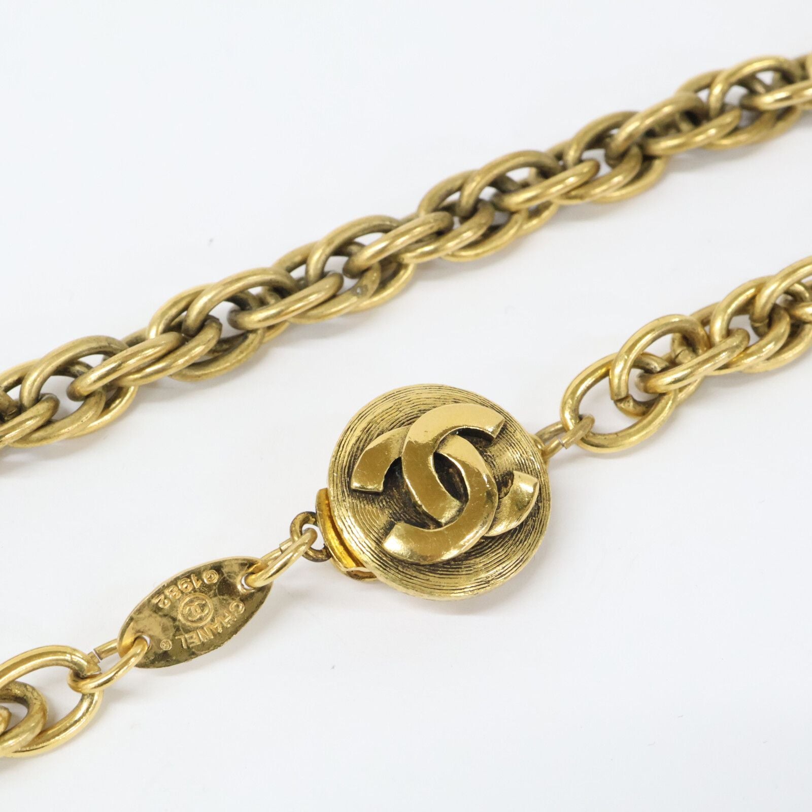 Chanel CC Logo Chain Necklace — view 4