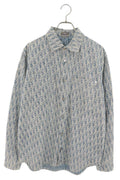 Dior Oblique Denim Long Sleeve Shirt 38