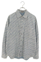 Dior Oblique Denim Long Sleeve Shirt 38