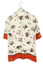 Fendi Silk Allover Pattern Short Sleeve Shirt 39 — view 2