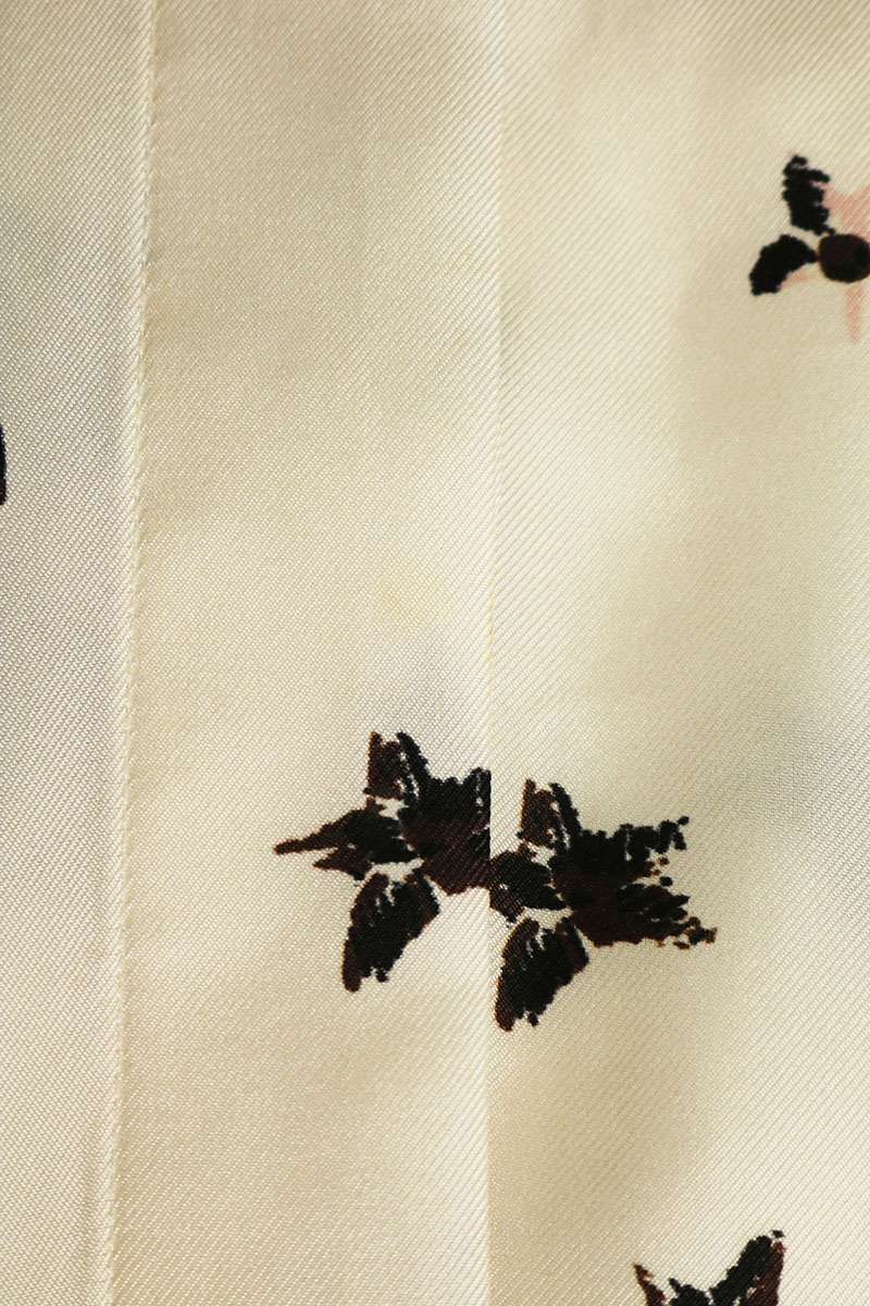 Fendi Silk Allover Pattern Short Sleeve Shirt 39 — view 3