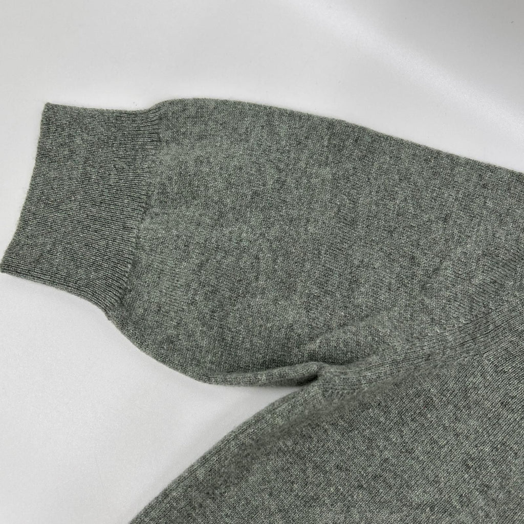 Hermes Era Green Cashmere Short Sleeve Knit 40 Sweater — view 7