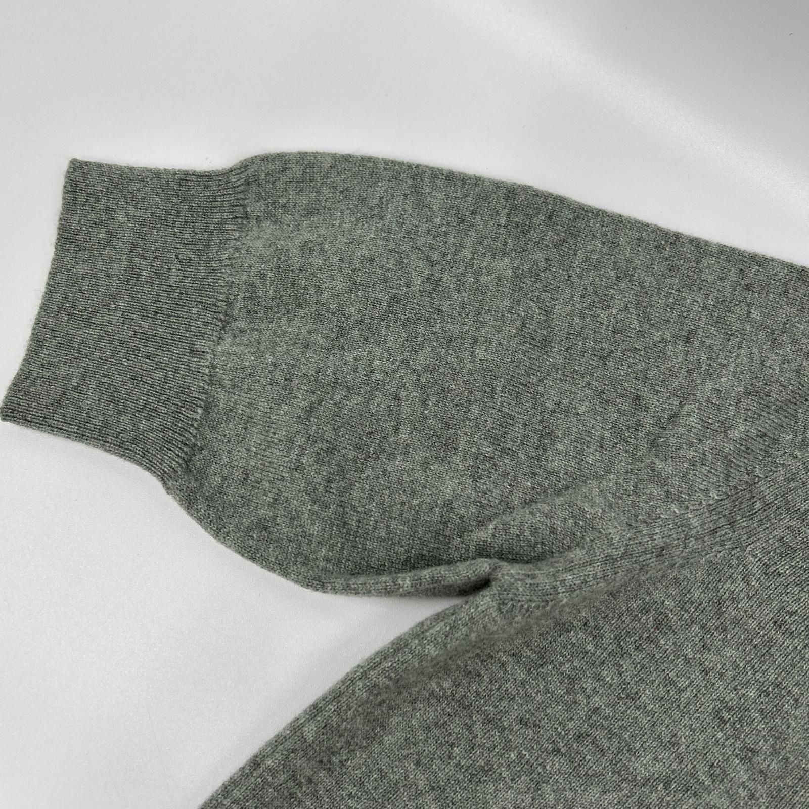 Hermes Era Green Cashmere Short Sleeve Knit 40 Sweater — view 7