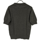 Hermes Era Gray Cashmere Short Sleeve Knit 40 Sweater — view 2