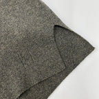Hermes Era Gray Cashmere Short Sleeve Knit 40 Sweater — view 8
