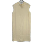 Hermes Era Off White Silk Sleeveless Dress 40 — view 2