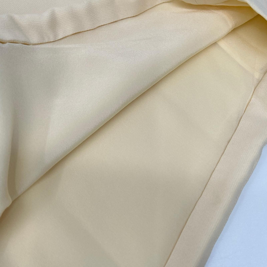 Hermes Era Off White Silk Sleeveless Dress 40 — view 8
