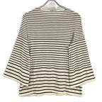 Chanel Faux Pearl Button Border Knit 42 Sweater — view 2