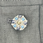 Chanel Gripoix Button Linen Dress 38 — view 6