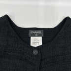 Chanel CC Button Silk Cashmere Knit Cardigan 38 — view 8