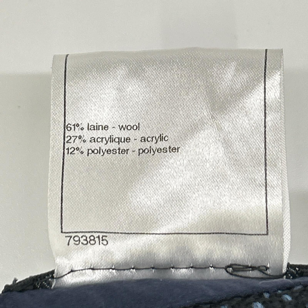 Chanel Denim Tweed Skirt 36 — view 4