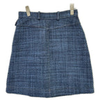 Chanel Denim Tweed Skirt 36 — view 2