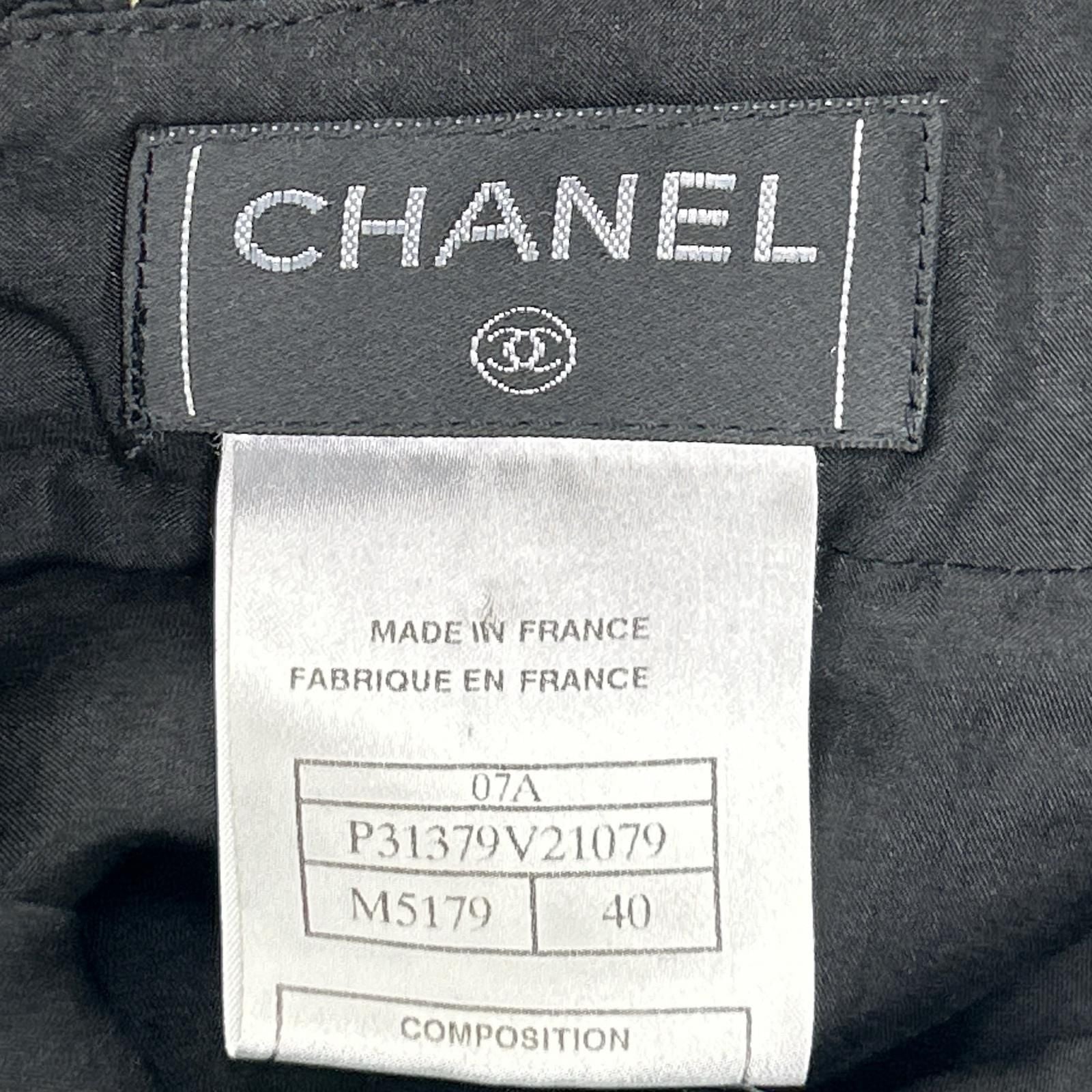 Chanel Tweed Skirt 40 — view 3