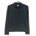 Hermes Gray Cashmere Zip Knit 36 Sweater