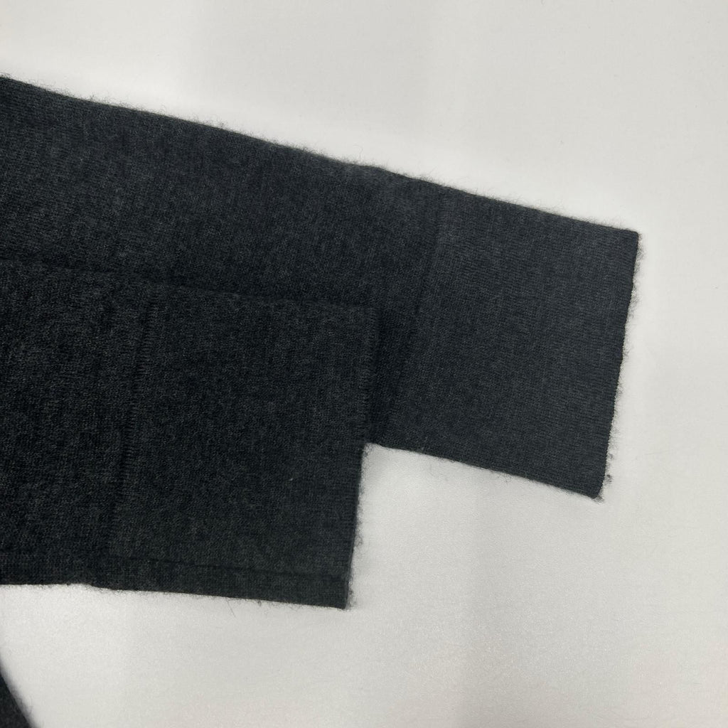 Hermes Gray Cashmere Zip Knit 36 Sweater — view 8