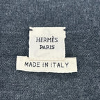 Hermes Gray Cashmere Zip Knit 36 Sweater — view 4