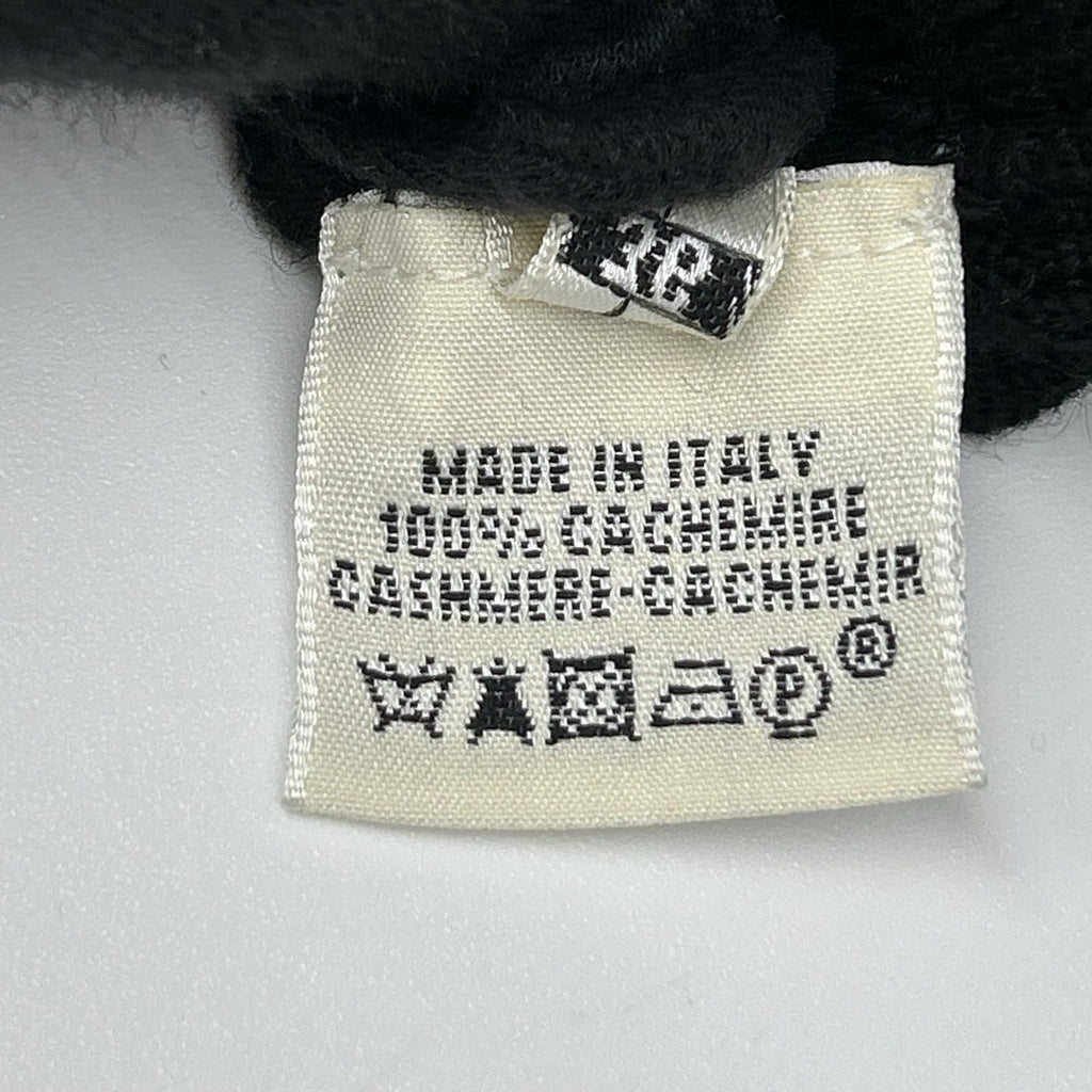 Hermes Black Cashmere Cardigan 36 — view 5