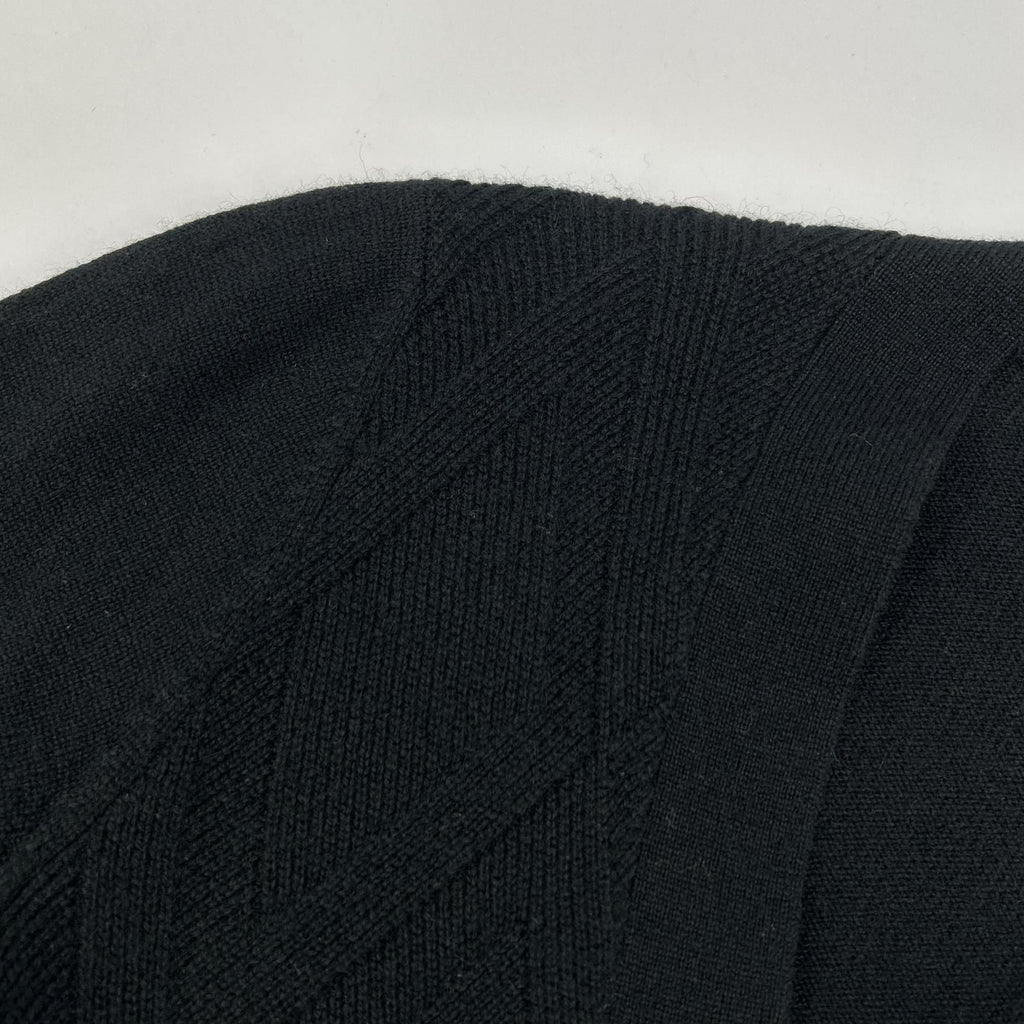 Hermes Black Cashmere Cardigan 36 — view 8
