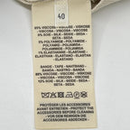 Hermes Chain Decoration Silk Blend Short Sleeve Rib Knit 40 Sweater — view 4