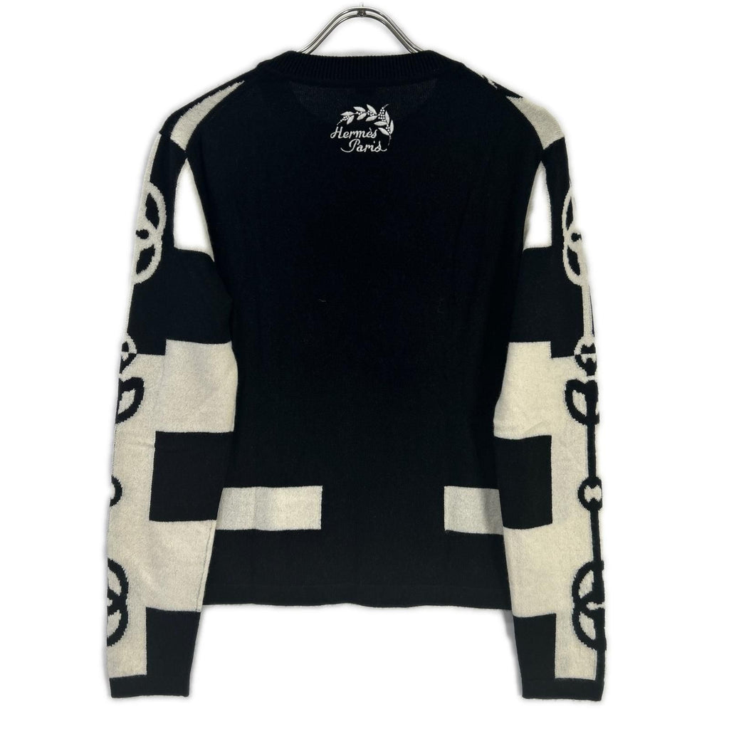 Hermes Cliquetis Cashmere Knit 40 Sweater — view 2