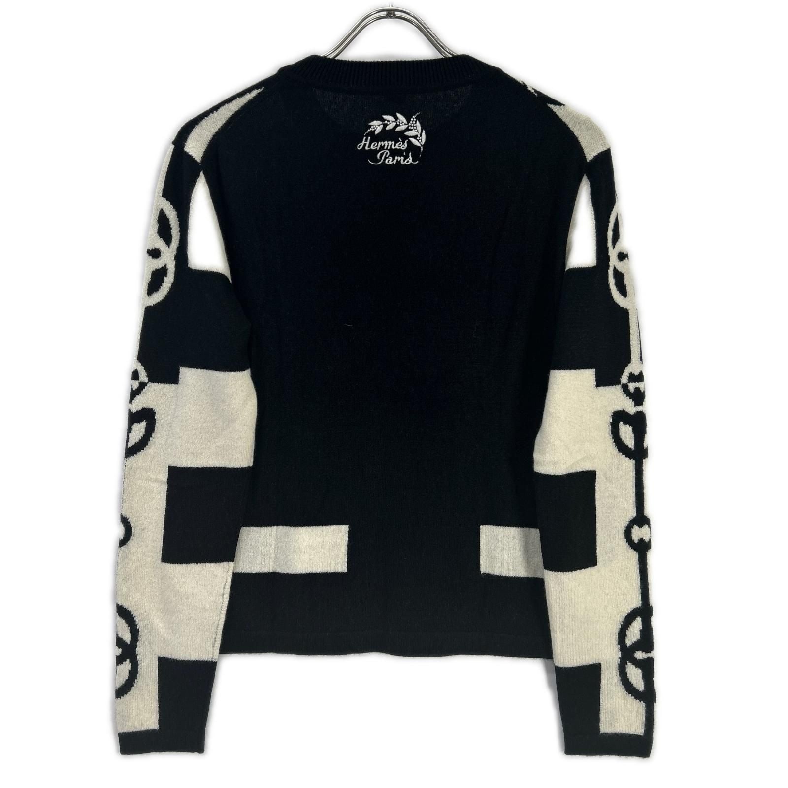 Hermes Cliquetis Cashmere Knit 40 Sweater — view 2