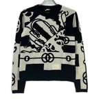 Hermes Cliquetis Cashmere Knit 40 Sweater