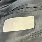 Dior Homme Black Wool Pinstripe Tailored Jacket 44 — view 4