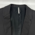 Dior Homme Black Color Stitch Tailored Jacket 44 — view 7
